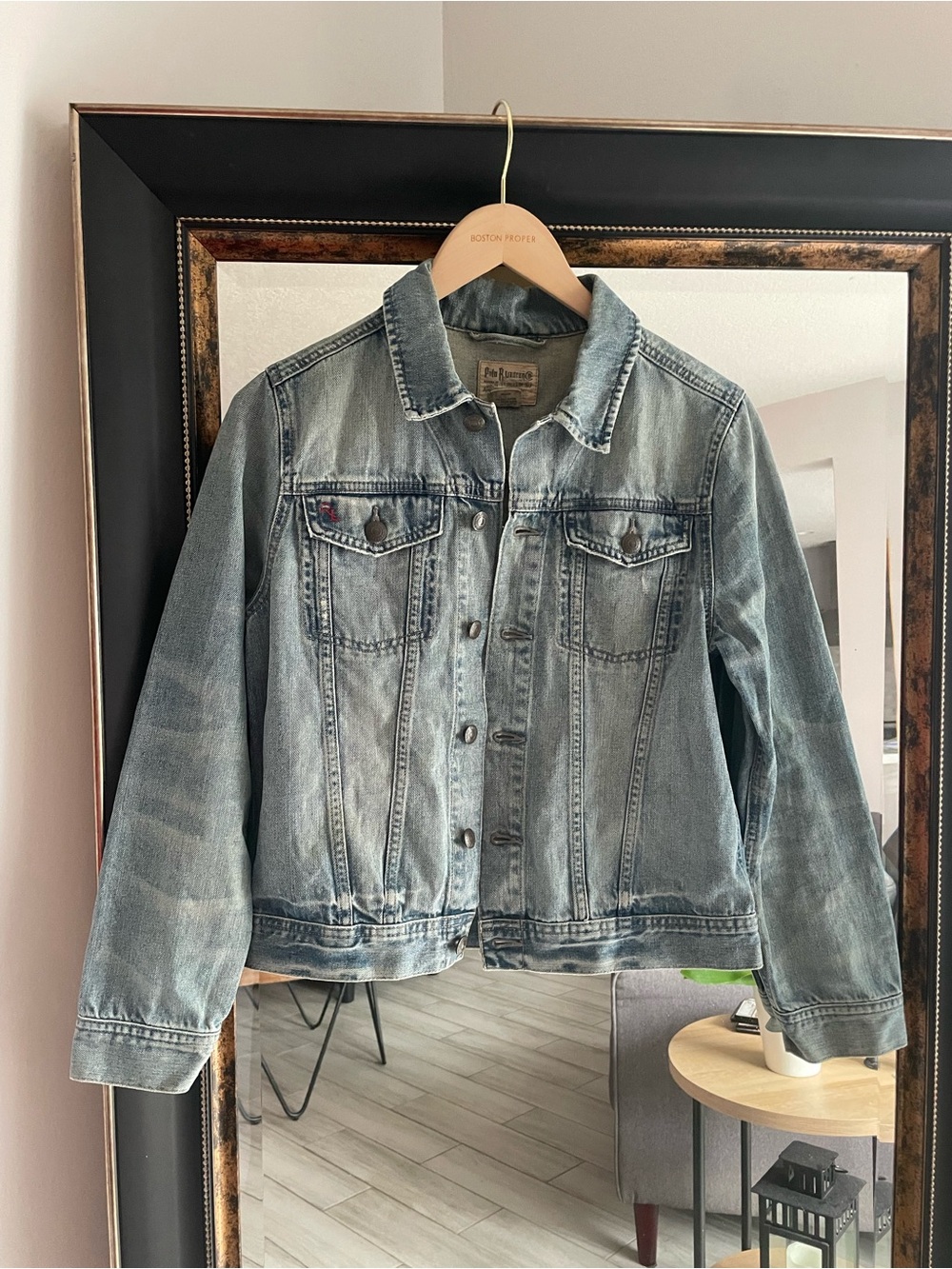 Polo Ralph Lauren Light Blue Denim Jean Jacket - Picture 2 of 5